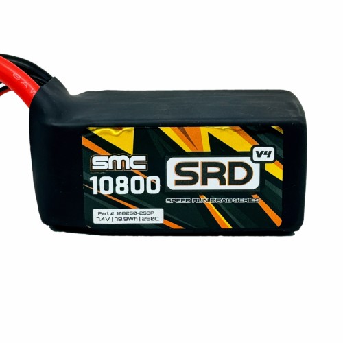 SRD-V4 7.4V-10800mAh-250C  Drag pack